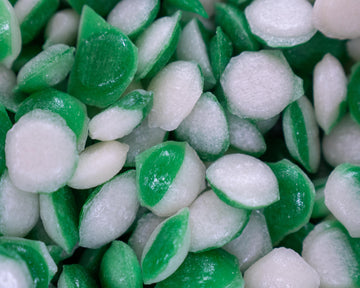 Sour green apple hard candy