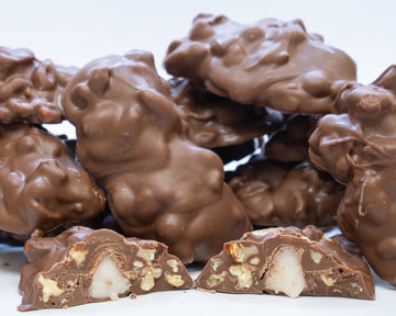 Chocolate Gummy Bear Clusters – Hercules Candy and Chocolate Shop