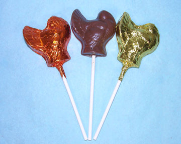 milk chocolate Turkey lollipop