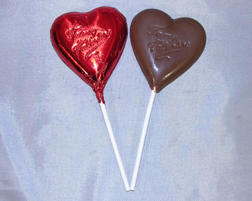milk chocolate To My Valentine lollipop