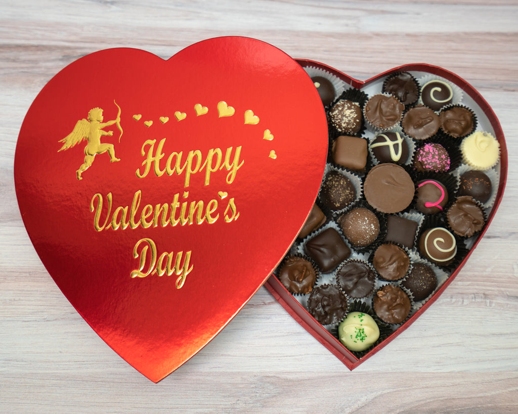 geschenktüte happy valentine`s day - zum befüllen