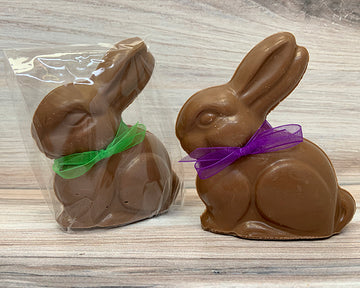 Solid milk chocolate bunny