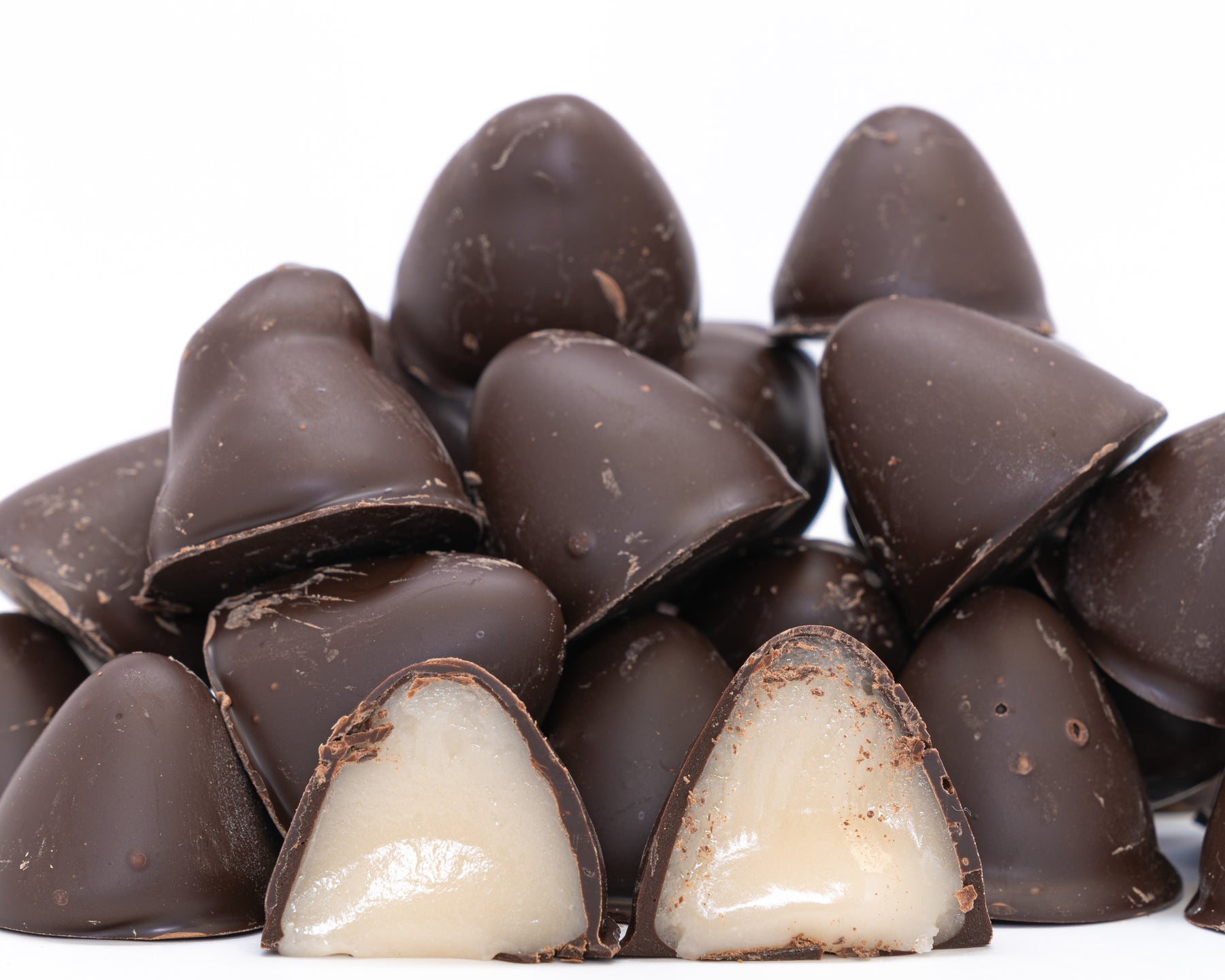 Old Fashioned Chocolate Drops, vanilla cream filled – Hercules Candy ...
