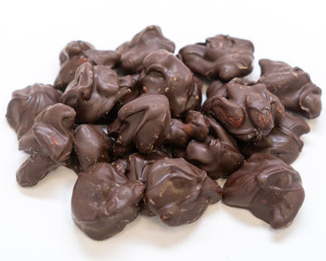 dark chocolate almond clusters