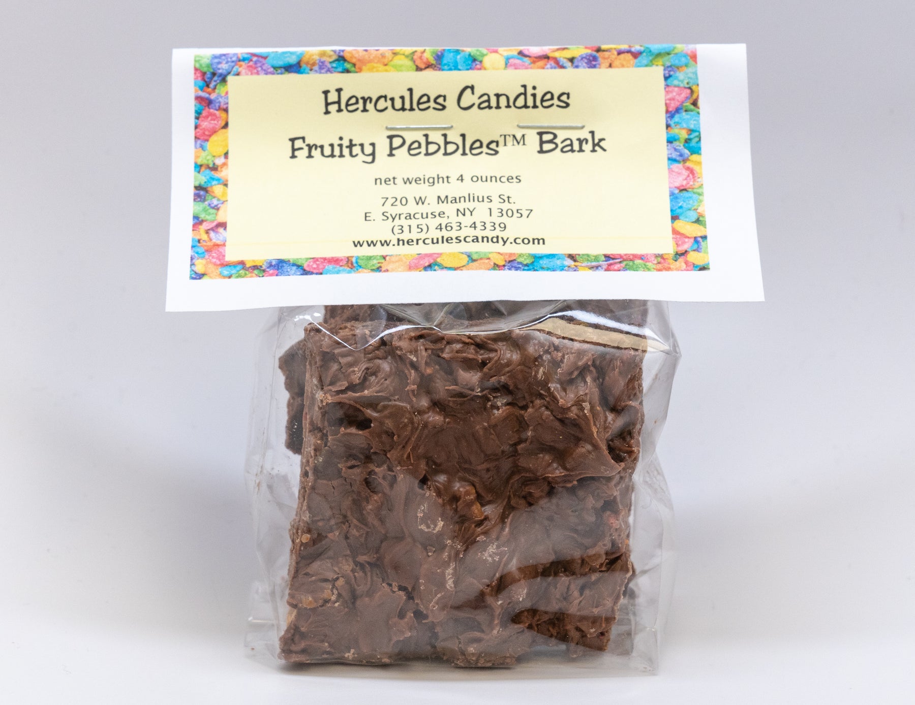 Fruity Pebbles™ Bark Hercules Candy and Chocolate Shop