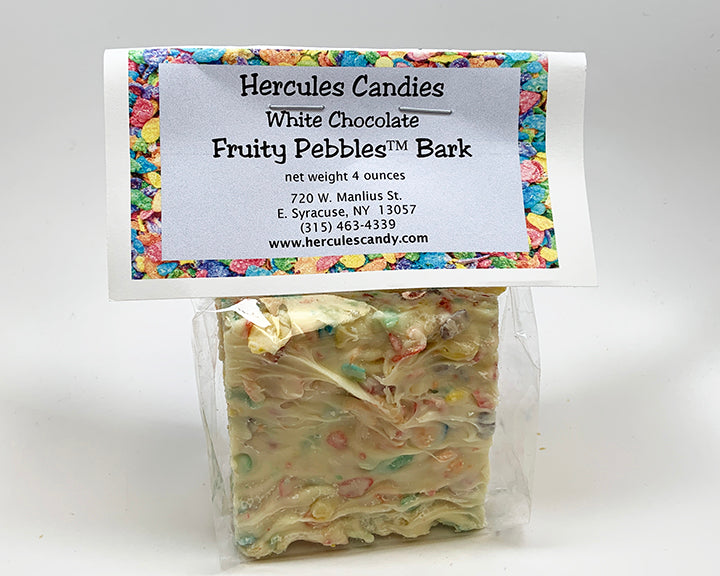 Fruity Pebbles™ Bark Hercules Candy and Chocolate Shop
