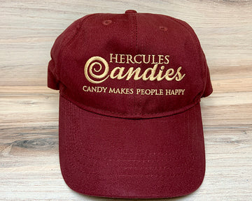 Maroon logo hat