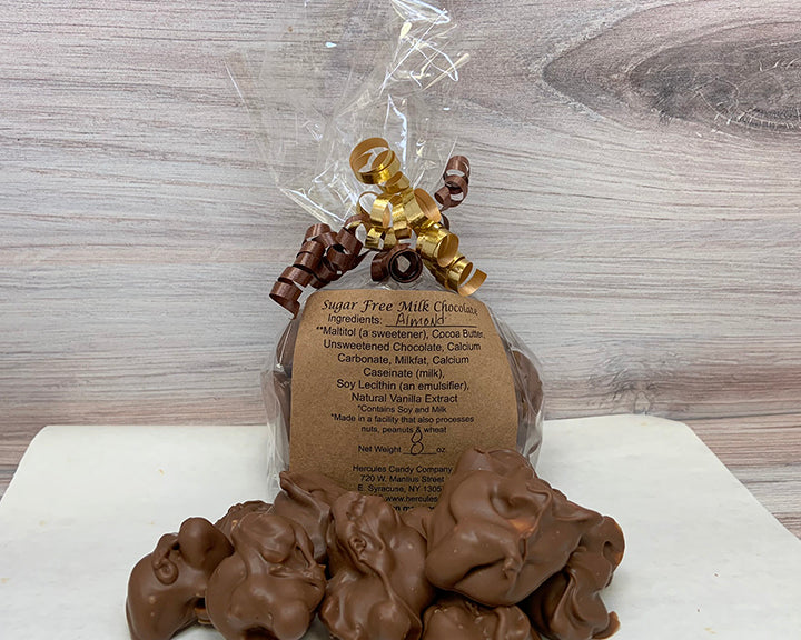 Sugar Free Nut Clusters Hercules Candy and Chocolate Shop