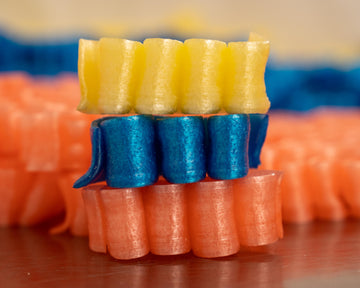 Sweet and sour ribbon candy