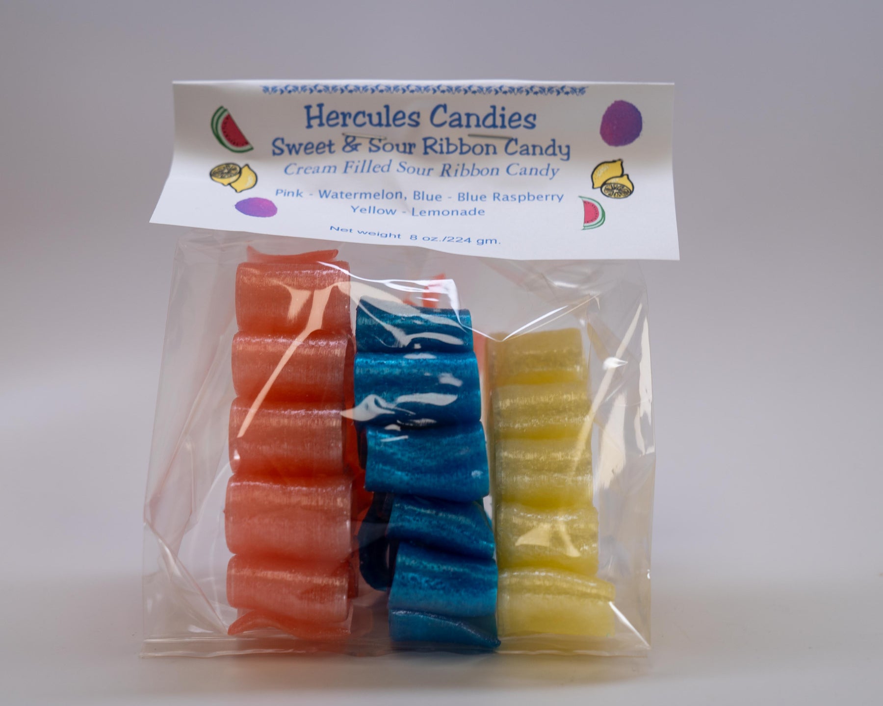 Sweet and Sour Ribbon Candy – Hercules Candy and Chocolate Shop
